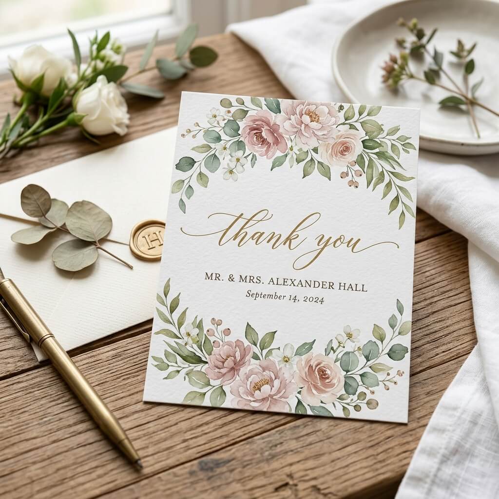 Floral Thank You