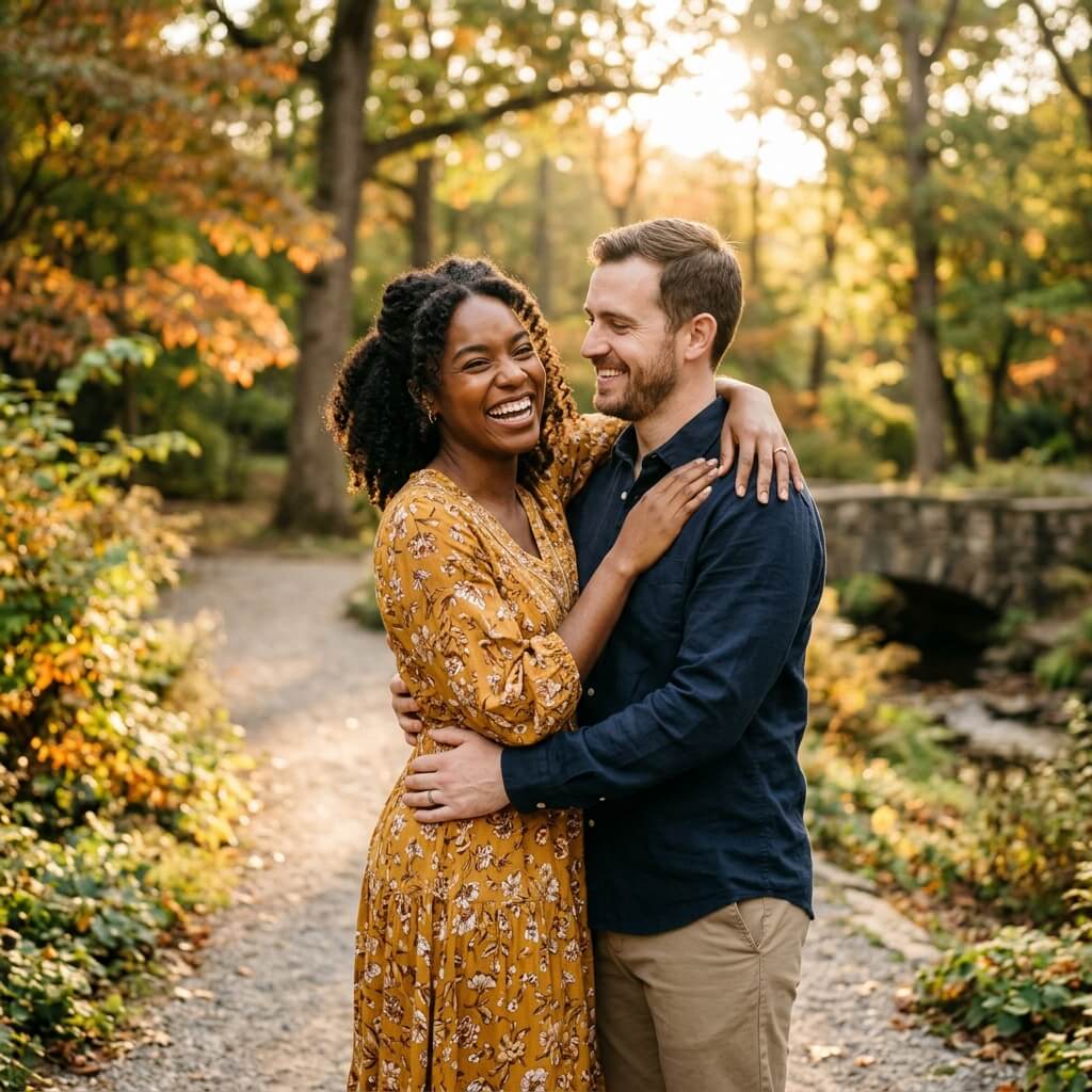 Diverse Couple Cinematic